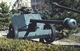 75mm Pak 40 antitank gun model 1940.