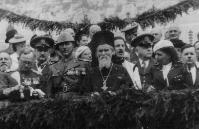 Colonelul Mociulschi la Sighet in timpul unei sarbatori in perioada interbelica