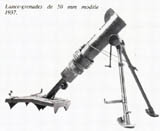 50mm Brandt mortar model 1937.