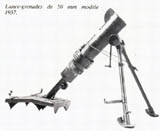 Aruncatorul Brandt, model 1937, cal. 50 mm.