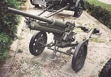 47mm Breda antitank gun model 1935.