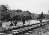 Romanian and German military advancing in Bessarabia during July 1941.