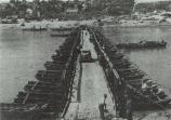 Pod peste Nistru, construit de pontonierii romani in 1941