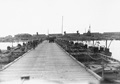 Pontoon bridge over the Dnestr at Ovidiopol