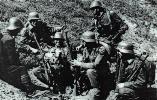 Romanian and German soldiers on a break